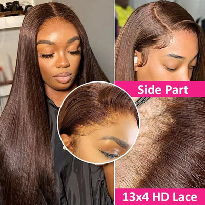 30’’ Bone Straight Synthetic Lace Front Wig