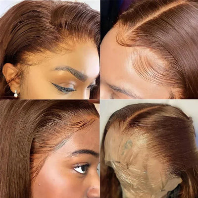 30’’ Bone Straight Synthetic Lace Front Wig