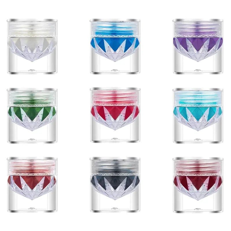 9 Colors Aurora Pearl Chrome Nail Powder - Luxury Fabulous Cosmetics