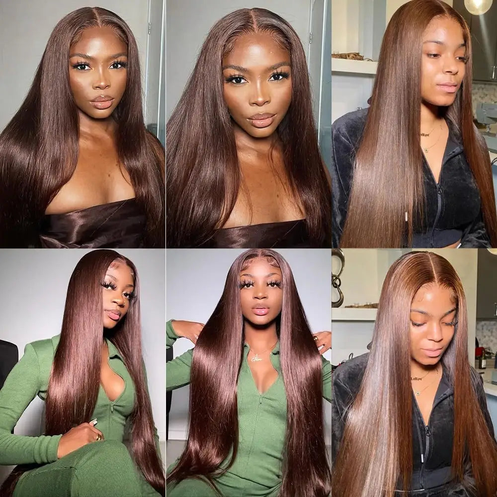 30’’ Bone Straight Synthetic Lace Front Wig