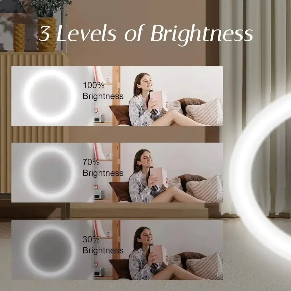 Magnifying Travel Makeup Mirror with Light - Luxury Fabulous Cosmetics